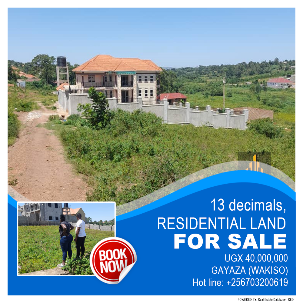 Residential Land  for sale in Gayaza Wakiso Uganda, code: 179273