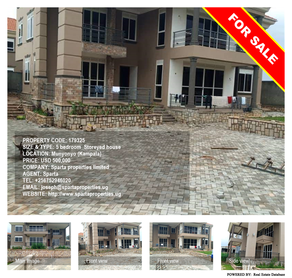 5 bedroom Storeyed house  for sale in Munyonyo Kampala Uganda, code: 179325