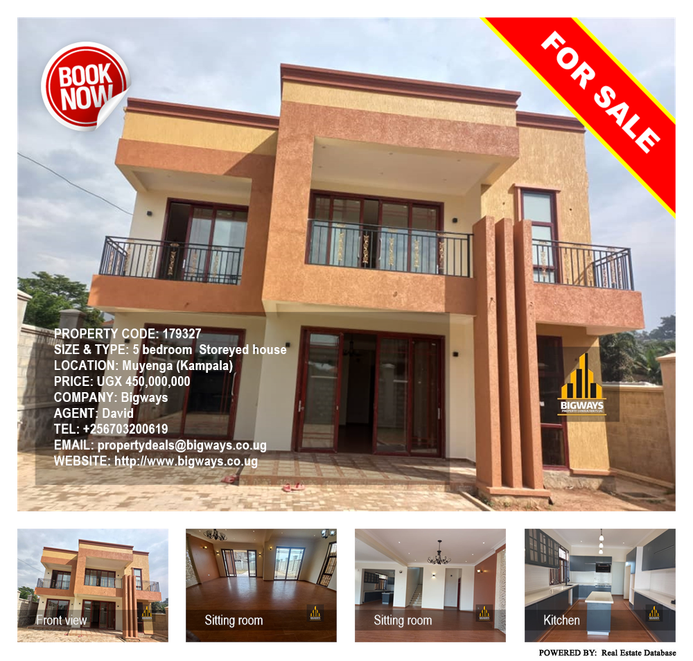 5 bedroom Storeyed house  for sale in Muyenga Kampala Uganda, code: 179327