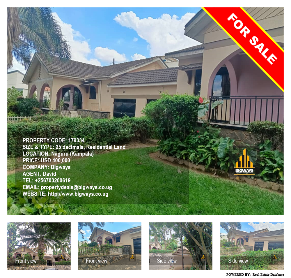 Residential Land  for sale in Naguru Kampala Uganda, code: 179334