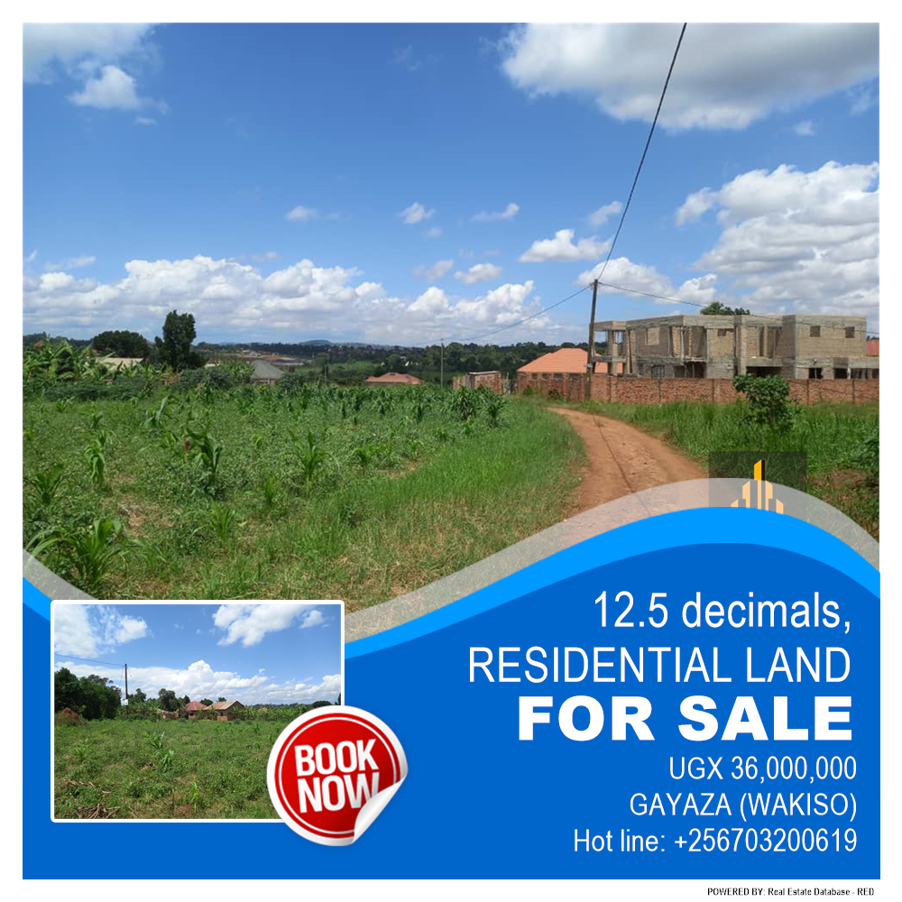 Residential Land  for sale in Gayaza Wakiso Uganda, code: 179342