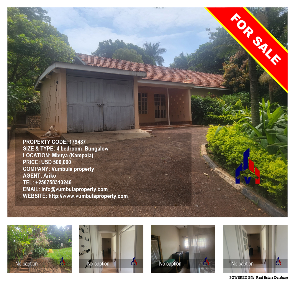 4 bedroom Bungalow  for sale in Mbuya Kampala Uganda, code: 179487