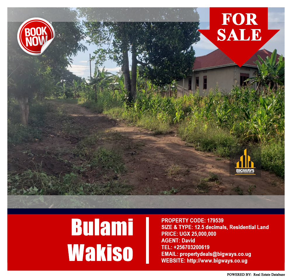 Residential Land  for sale in Bulami Wakiso Uganda, code: 179539