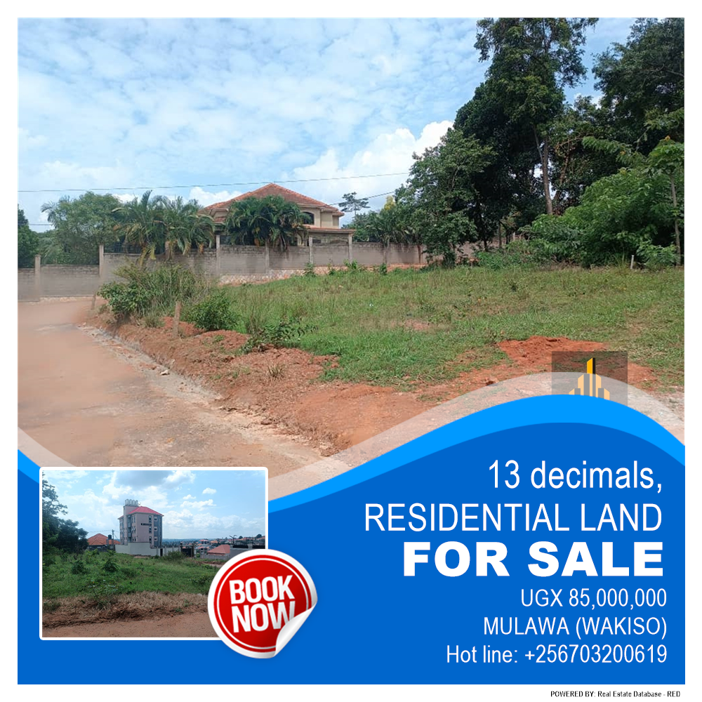 Residential Land  for sale in Mulawa Wakiso Uganda, code: 179585