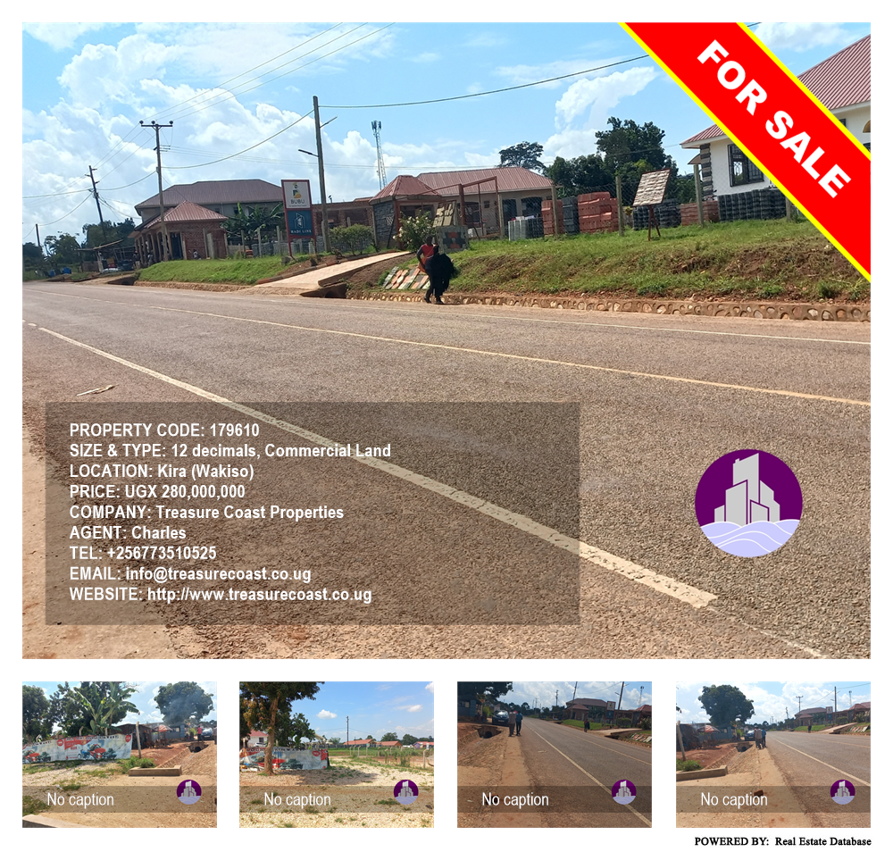 Commercial Land  for sale in Kira Wakiso Uganda, code: 179610