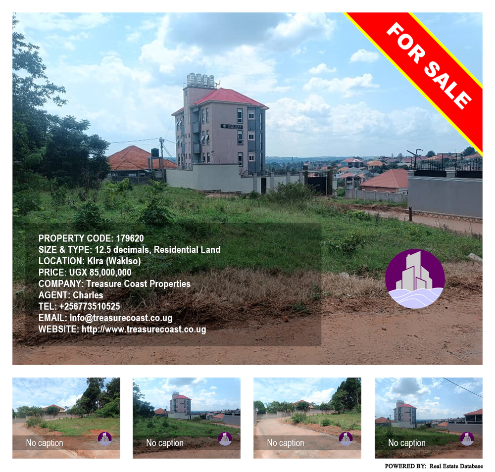 Residential Land  for sale in Kira Wakiso Uganda, code: 179620