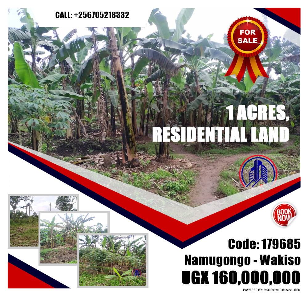 Residential Land  for sale in Namugongo Wakiso Uganda, code: 179685