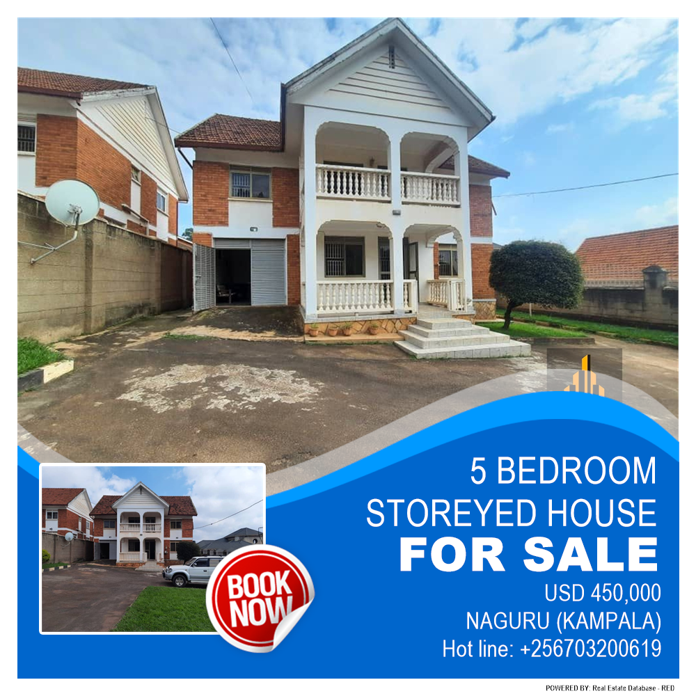 5 bedroom Storeyed house  for sale in Naguru Kampala Uganda, code: 179720