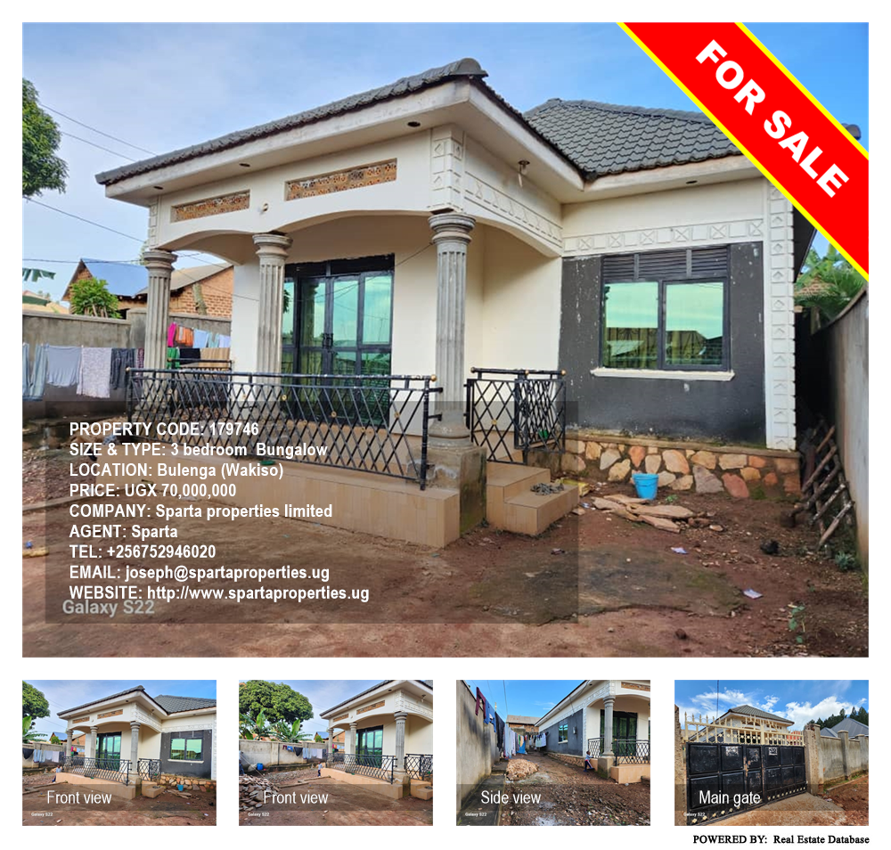 3 bedroom Bungalow  for sale in Bulenga Wakiso Uganda, code: 179746