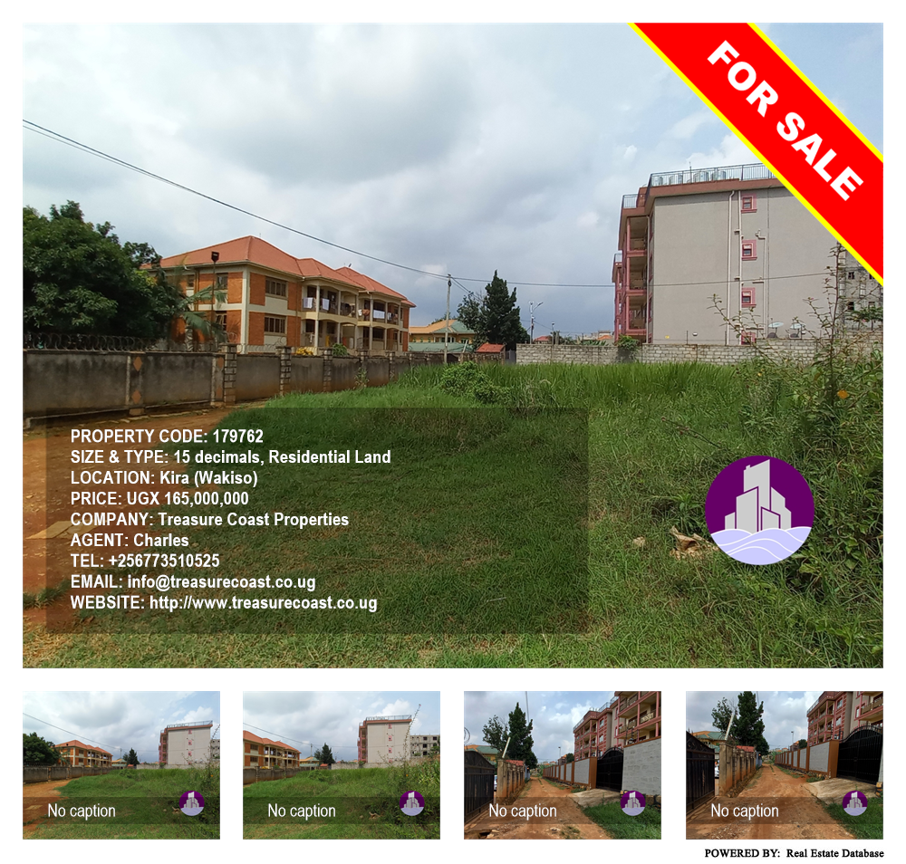 Residential Land  for sale in Kira Wakiso Uganda, code: 179762