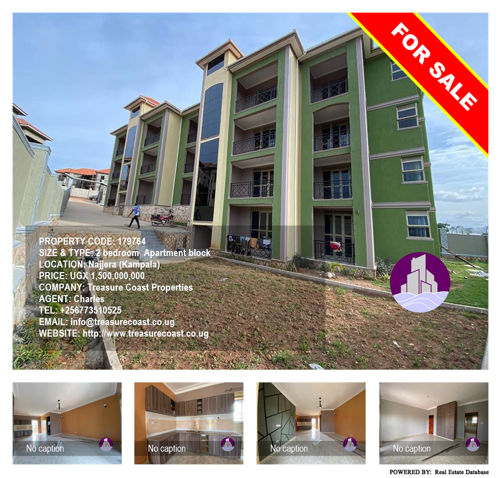 2 bedroom Apartment block  for sale in Najjera Kampala Uganda, code: 179764