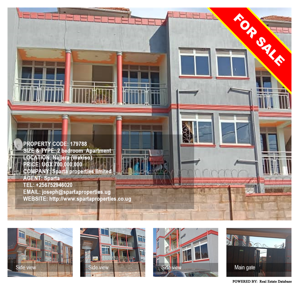 2 bedroom Apartment  for sale in Najjera Wakiso Uganda, code: 179788
