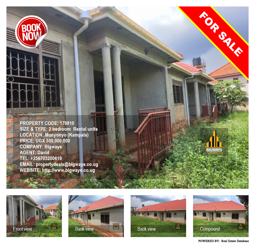 2 bedroom Rental units  for sale in Munyonyo Kampala Uganda, code: 179810