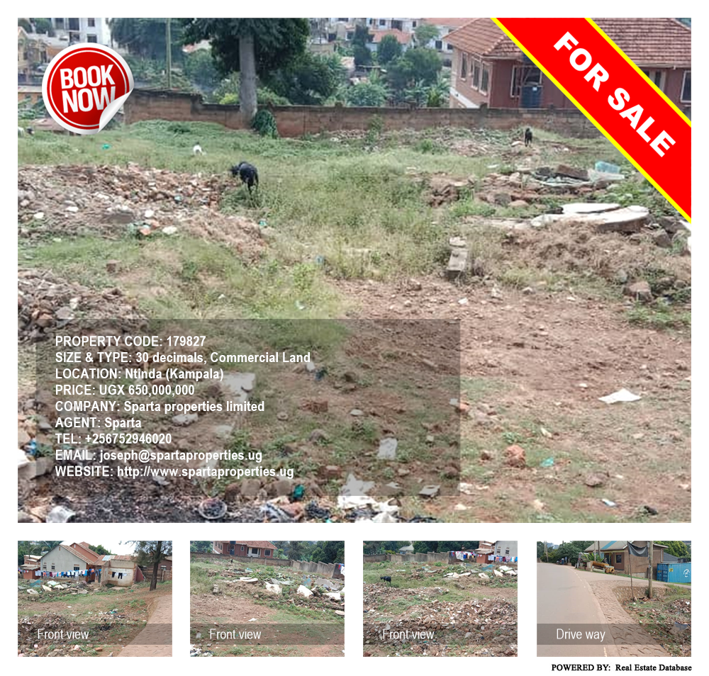 Commercial Land  for sale in Ntinda Kampala Uganda, code: 179827