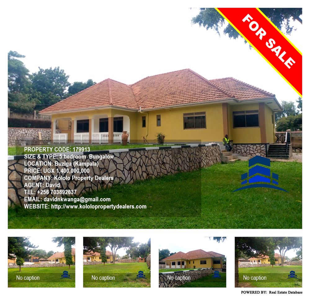 5 bedroom Bungalow  for sale in Buziga Kampala Uganda, code: 179913