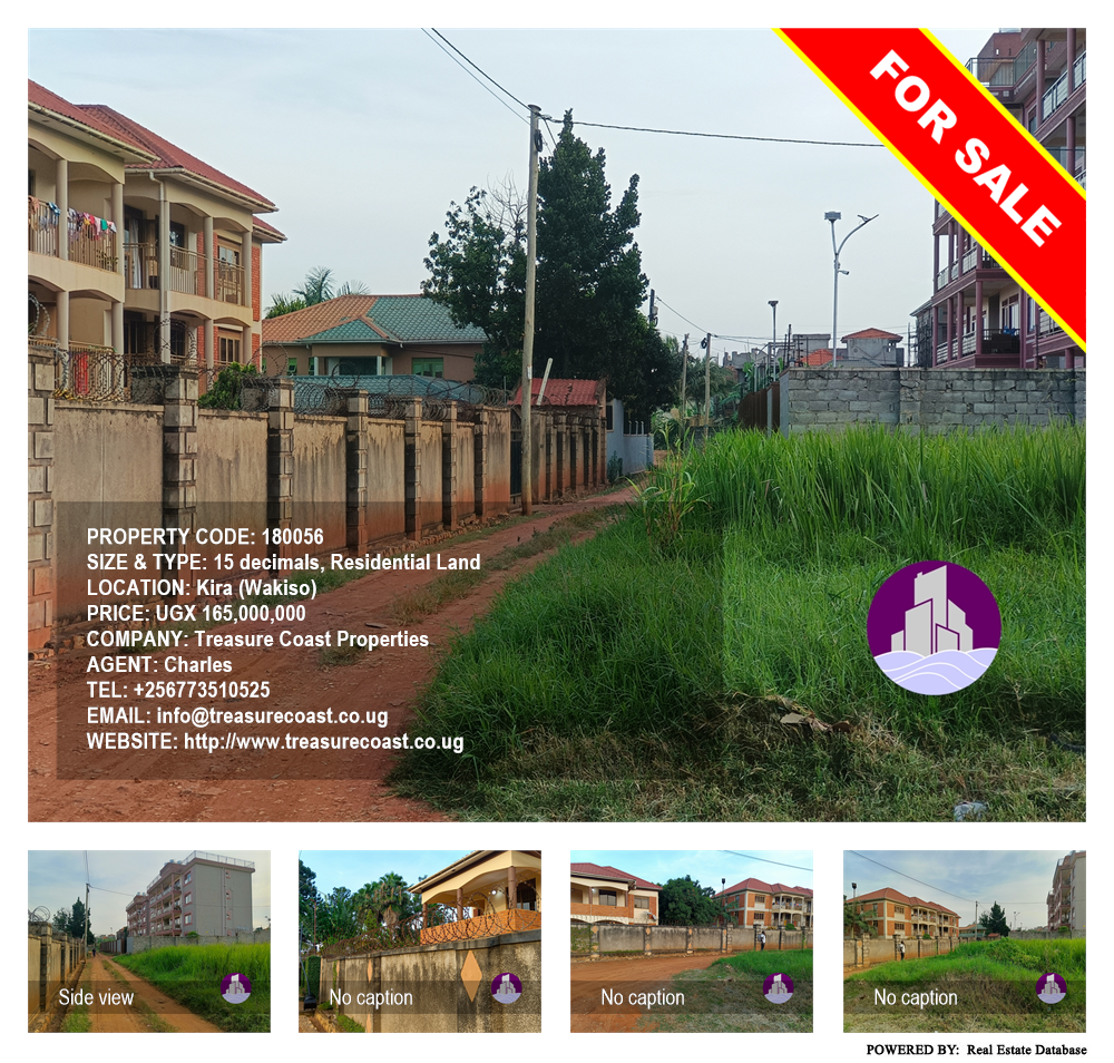 Residential Land  for sale in Kira Wakiso Uganda, code: 180056