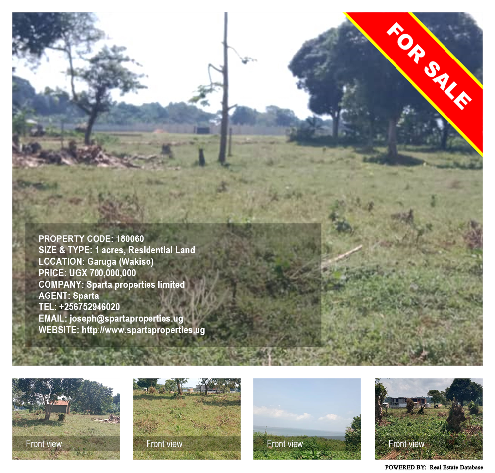 Residential Land  for sale in Garuga Wakiso Uganda, code: 180060