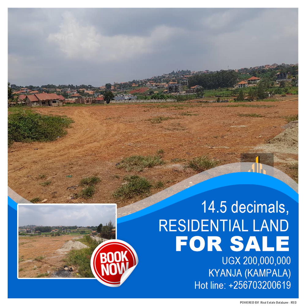 Residential Land  for sale in Kyanja Kampala Uganda, code: 180121