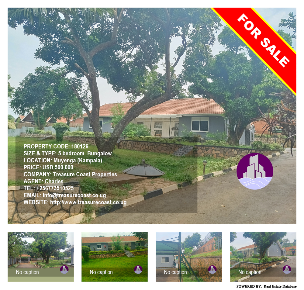 5 bedroom Bungalow  for sale in Muyenga Kampala Uganda, code: 180126