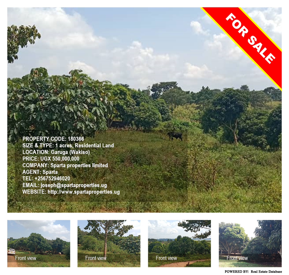 Residential Land  for sale in Garuga Wakiso Uganda, code: 180366