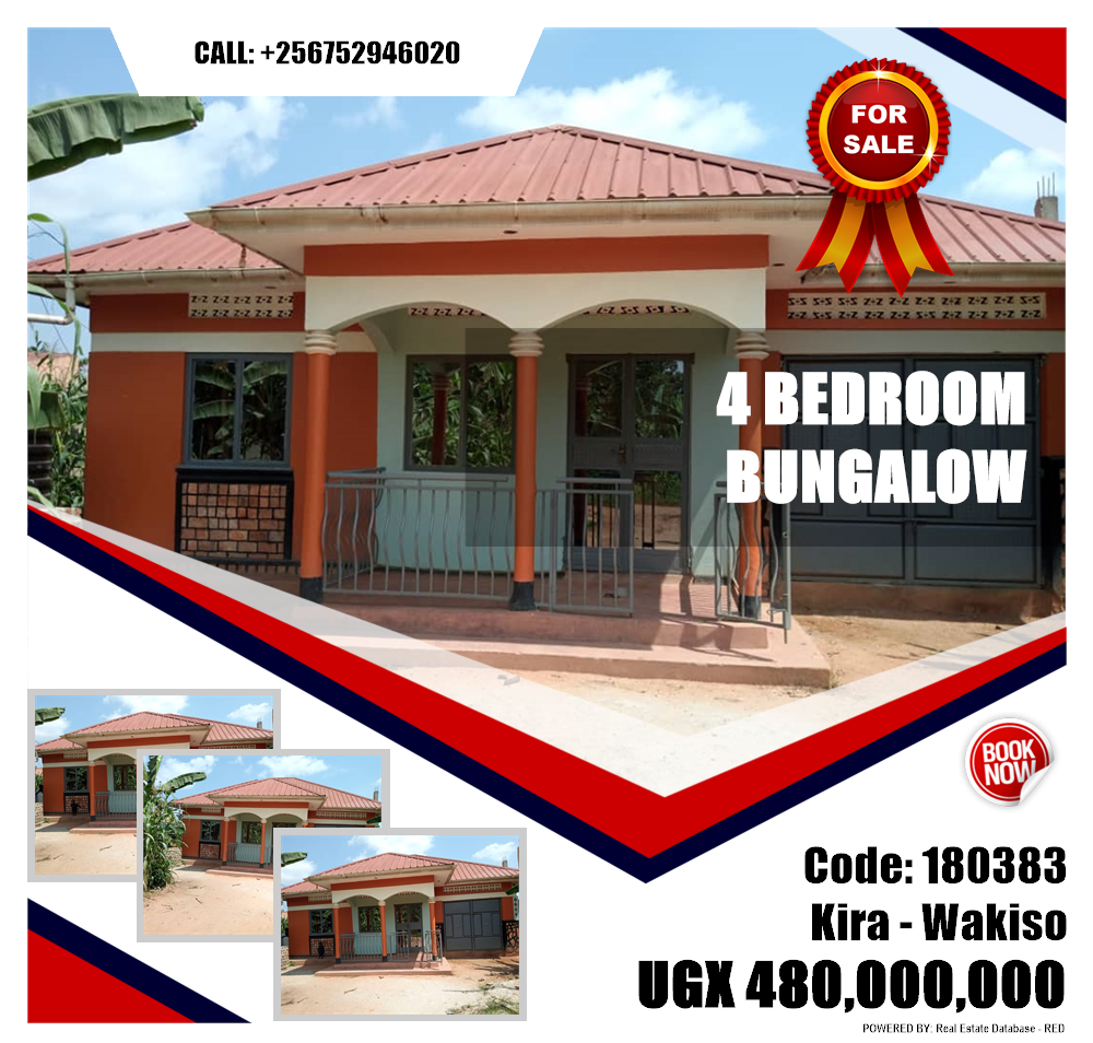 4 bedroom Bungalow  for sale in Kira Wakiso Uganda, code: 180383