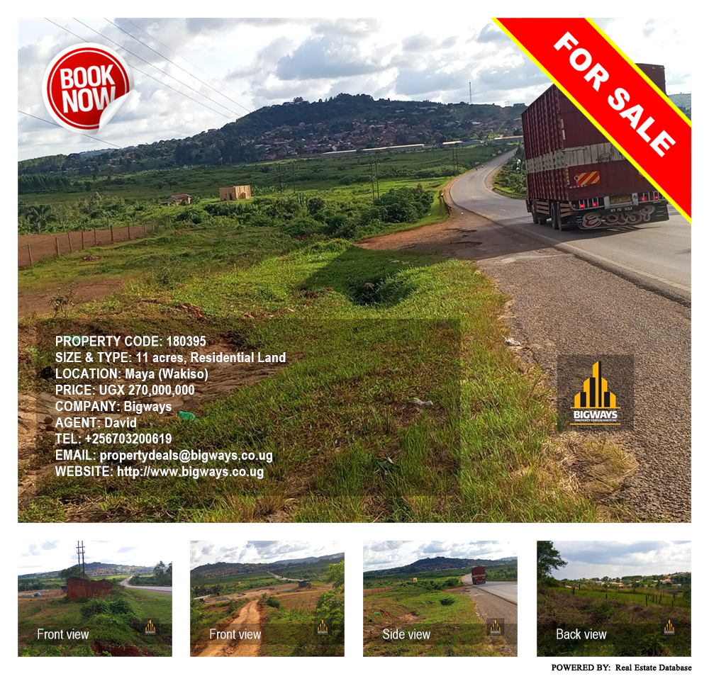 Residential Land  for sale in Maya Wakiso Uganda, code: 180395