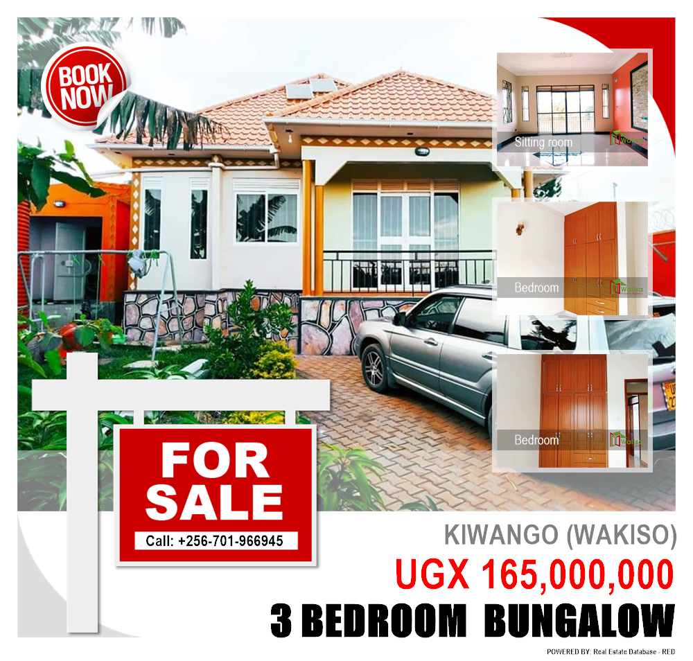 3 bedroom Bungalow  for sale in Kiwango Wakiso Uganda, code: 180443