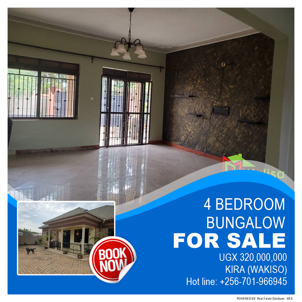 4 bedroom Bungalow  for sale in Kira Wakiso Uganda, code: 180448