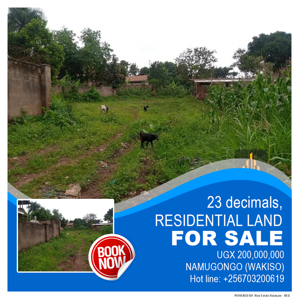Residential Land  for sale in Namugongo Wakiso Uganda, code: 180625