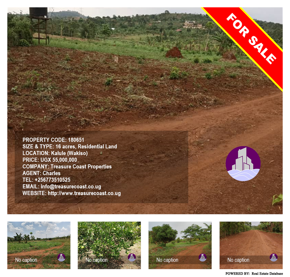 Residential Land  for sale in Kalule Wakiso Uganda, code: 180651