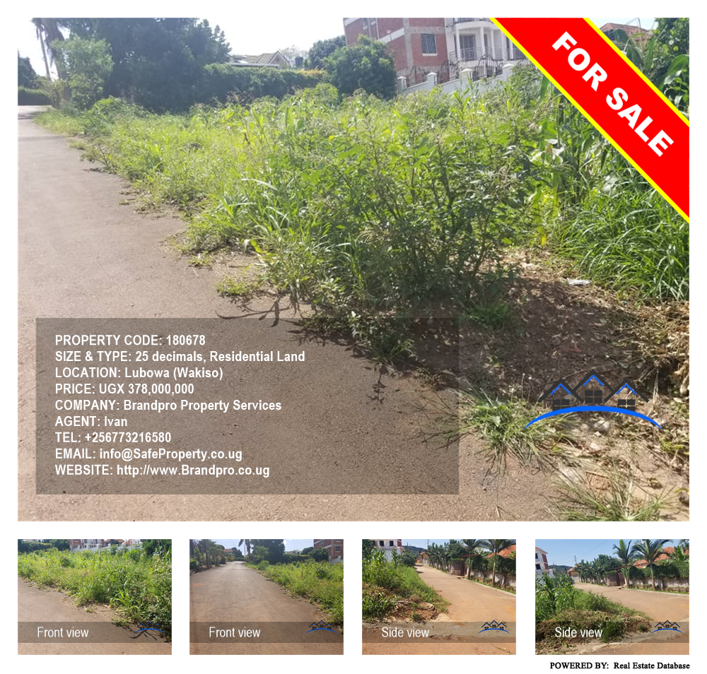 Residential Land  for sale in Lubowa Wakiso Uganda, code: 180678