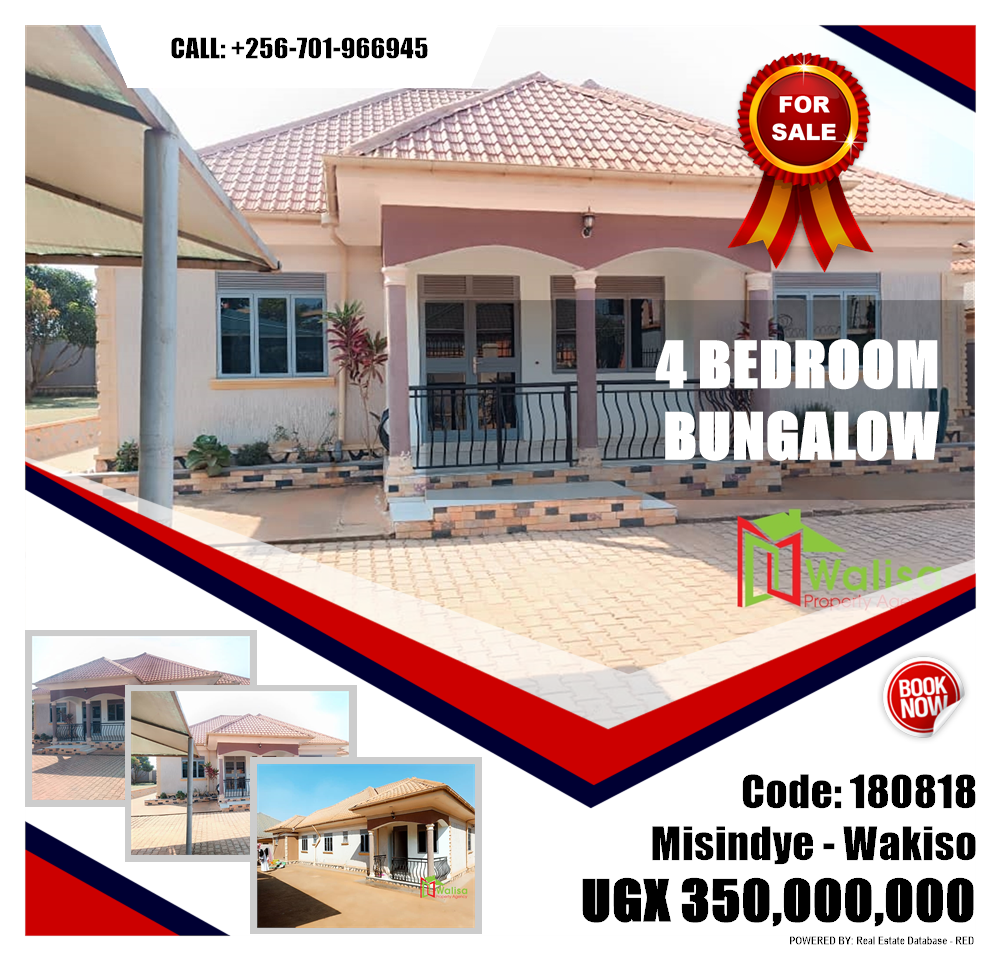 4 bedroom Bungalow  for sale in Misindye Wakiso Uganda, code: 180818
