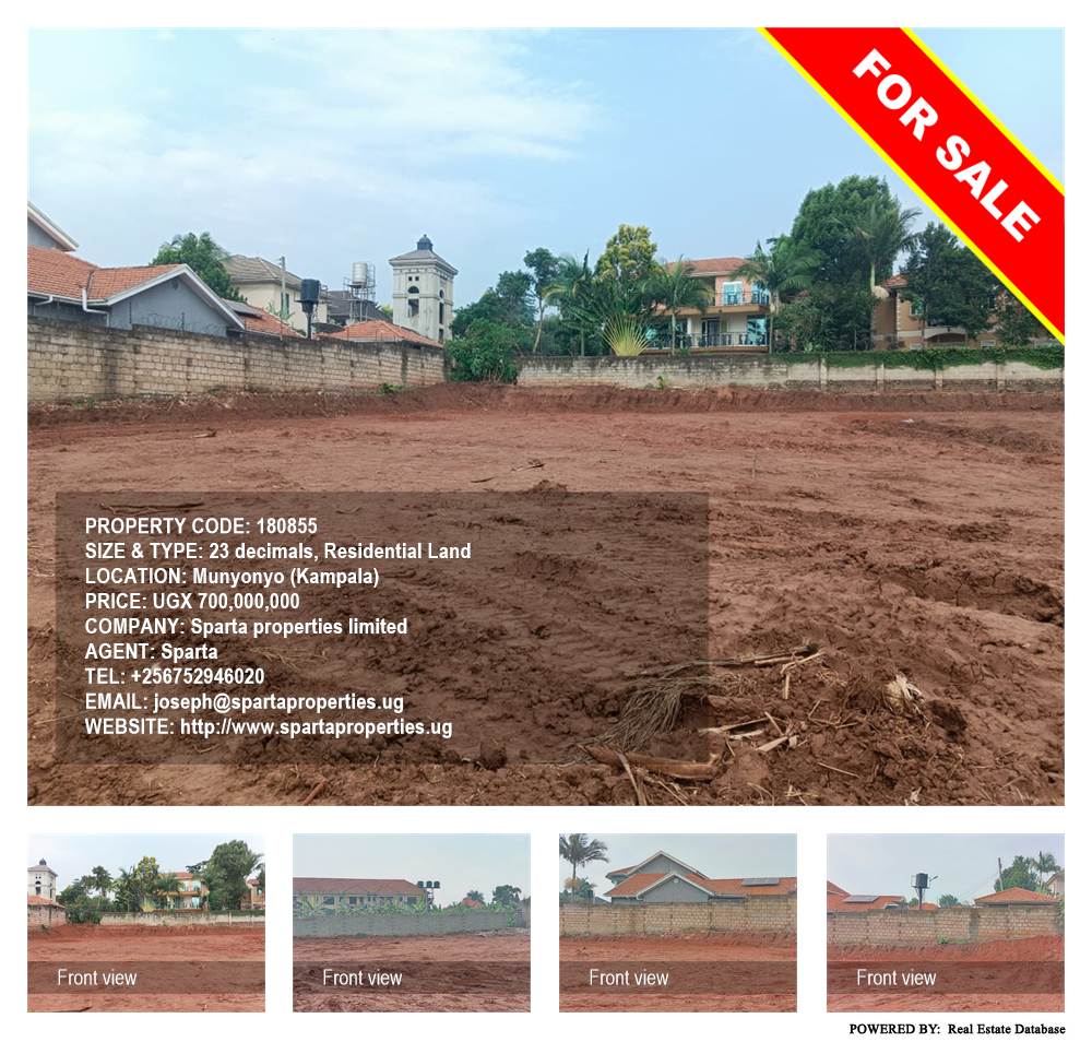 Residential Land  for sale in Munyonyo Kampala Uganda, code: 180855