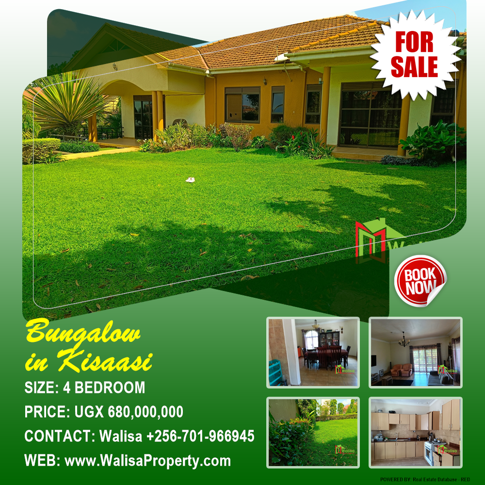 4 bedroom Bungalow  for sale in Kisaasi Wakiso Uganda, code: 180874