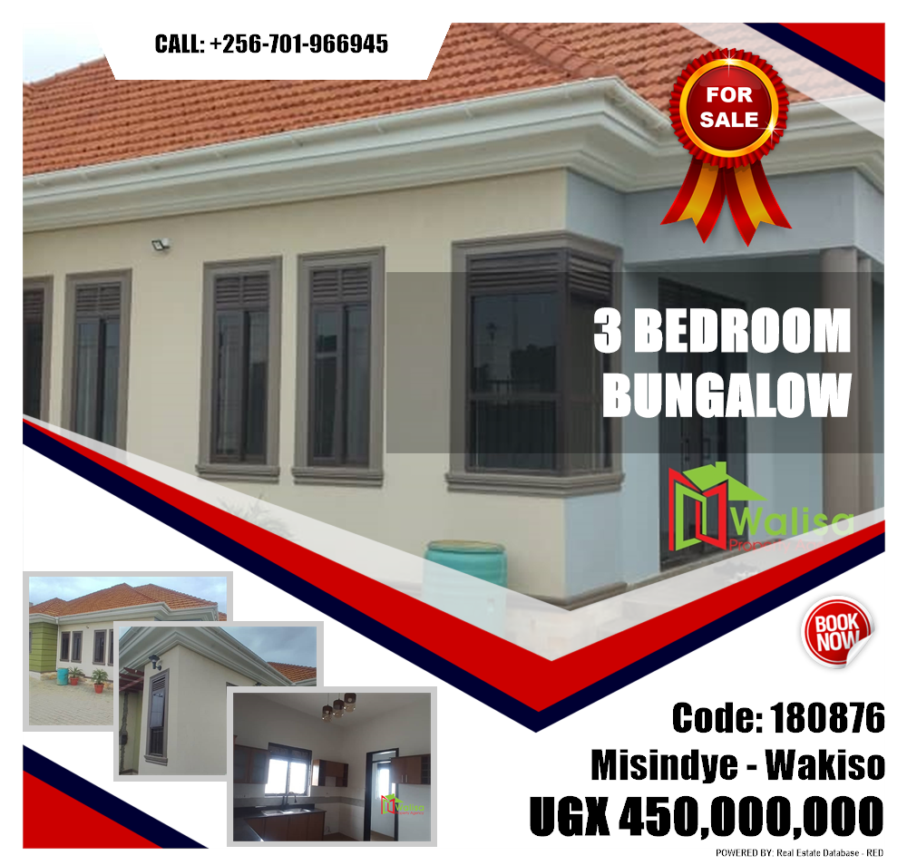 3 bedroom Bungalow  for sale in Misindye Wakiso Uganda, code: 180876