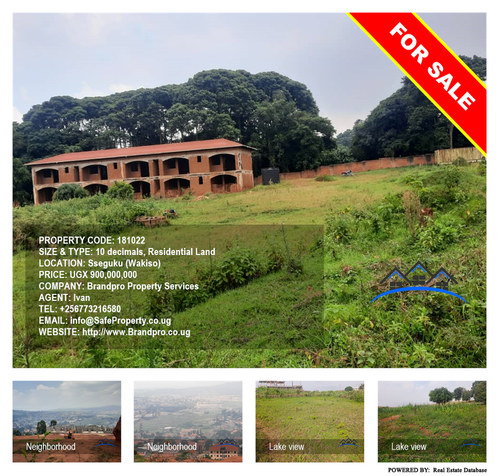 Residential Land  for sale in Seguku Wakiso Uganda, code: 181022