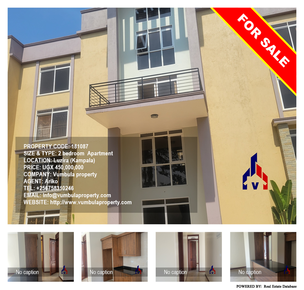 2 bedroom Apartment  for sale in Luzira Kampala Uganda, code: 181087