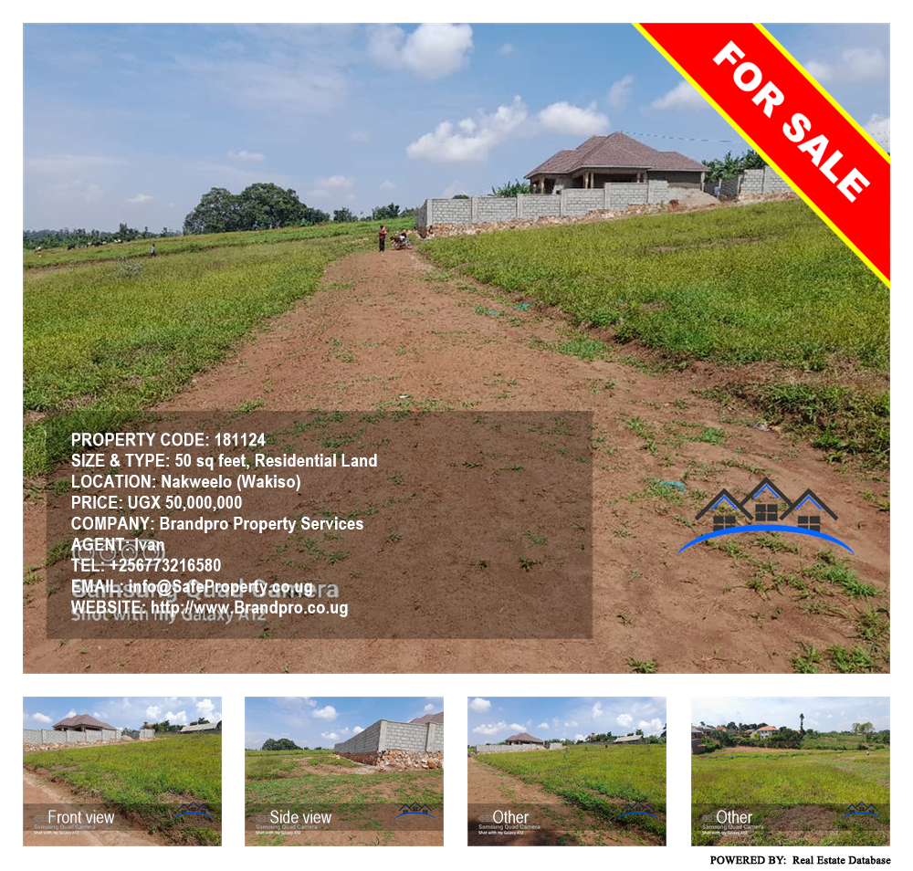 Residential Land  for sale in Nakweelo Wakiso Uganda, code: 181124