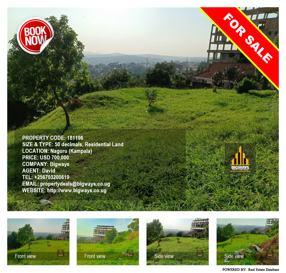 Residential Land  for sale in Naguru Kampala Uganda, code: 181196