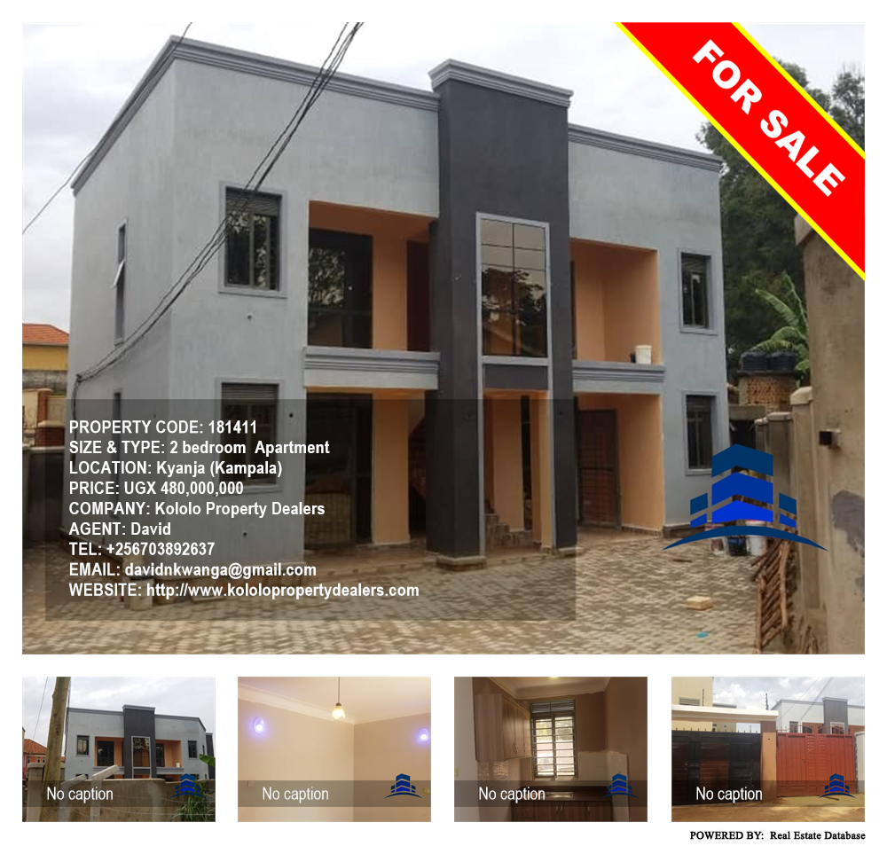 2 bedroom Apartment  for sale in Kyanja Kampala Uganda, code: 181411