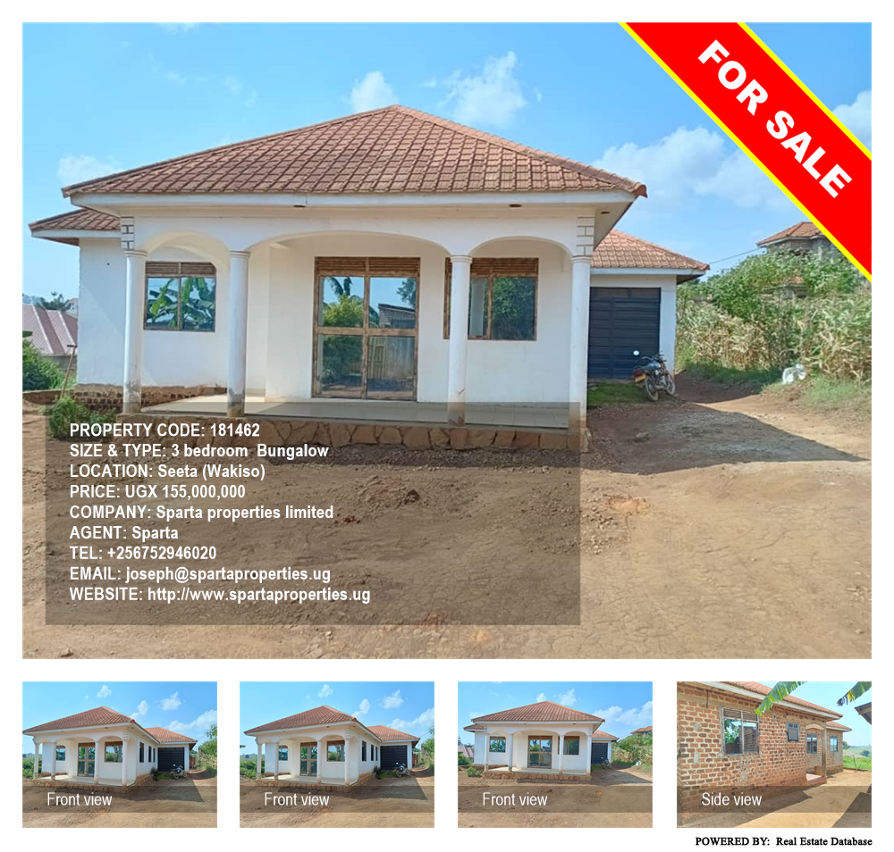 3 bedroom Bungalow  for sale in Seeta Wakiso Uganda, code: 181462