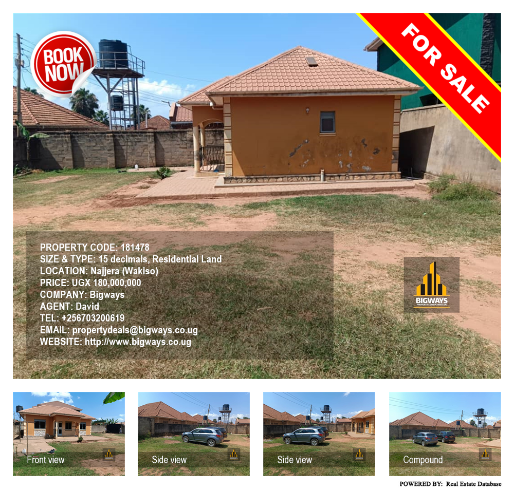 Residential Land  for sale in Najjera Wakiso Uganda, code: 181478