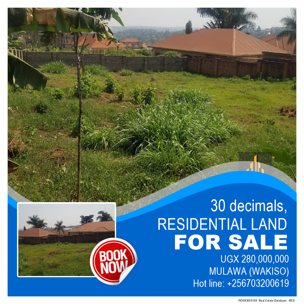 Residential Land  for sale in Mulawa Wakiso Uganda, code: 181734