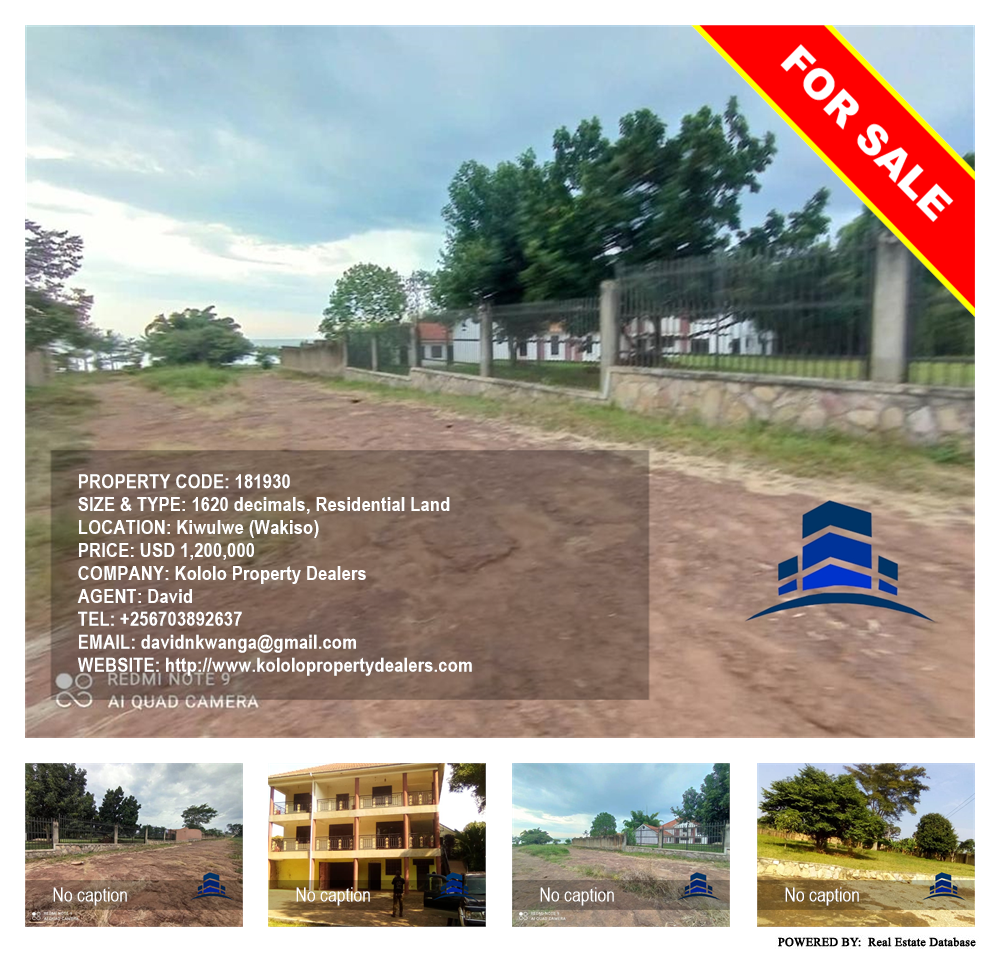 Residential Land  for sale in Kiwulwe Wakiso Uganda, code: 181930