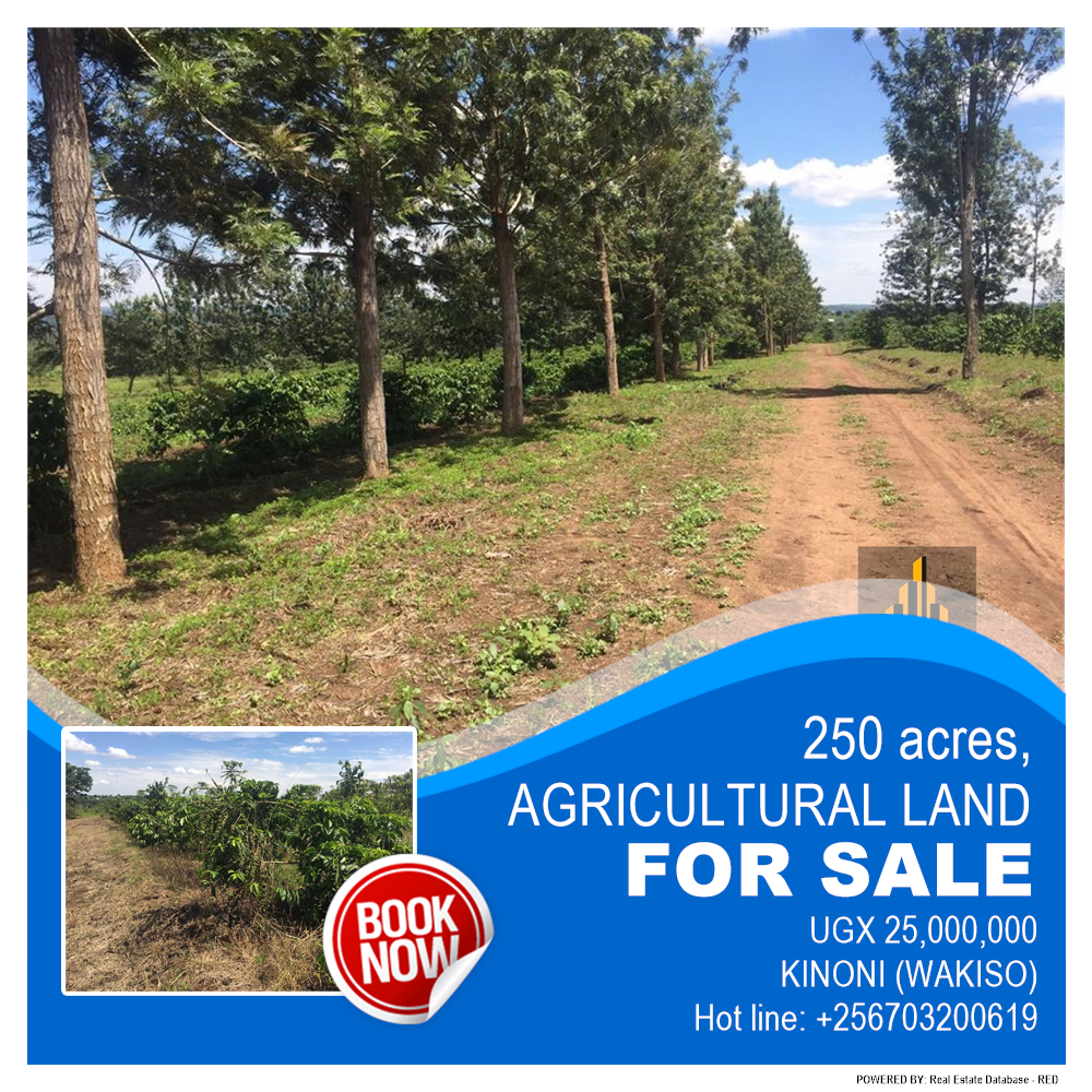 Agricultural Land  for sale in Kinoni Wakiso Uganda, code: 181967