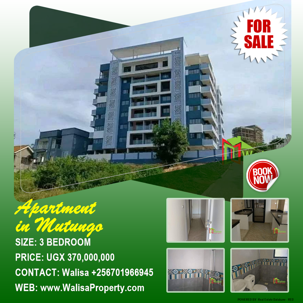 3 bedroom Apartment  for sale in Mutungo Kampala Uganda, code: 182054