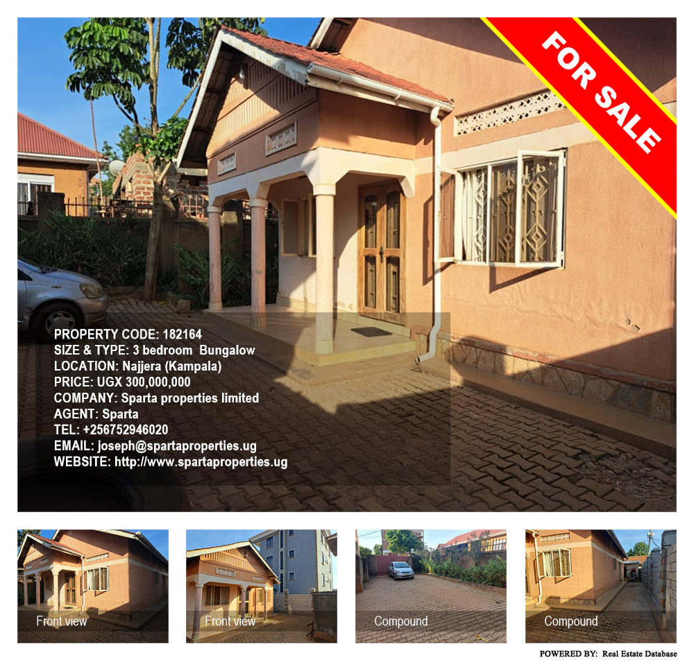 3 bedroom Bungalow  for sale in Najjera Kampala Uganda, code: 182164