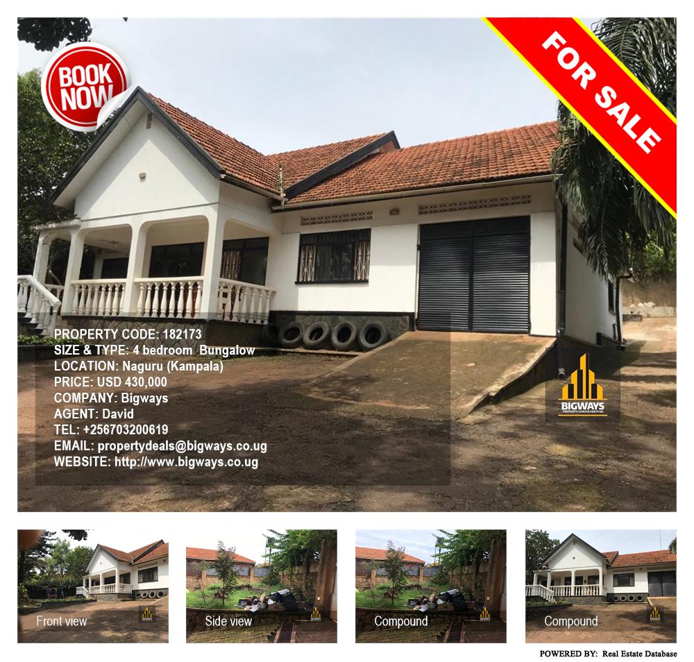 4 bedroom Bungalow  for sale in Naguru Kampala Uganda, code: 182173