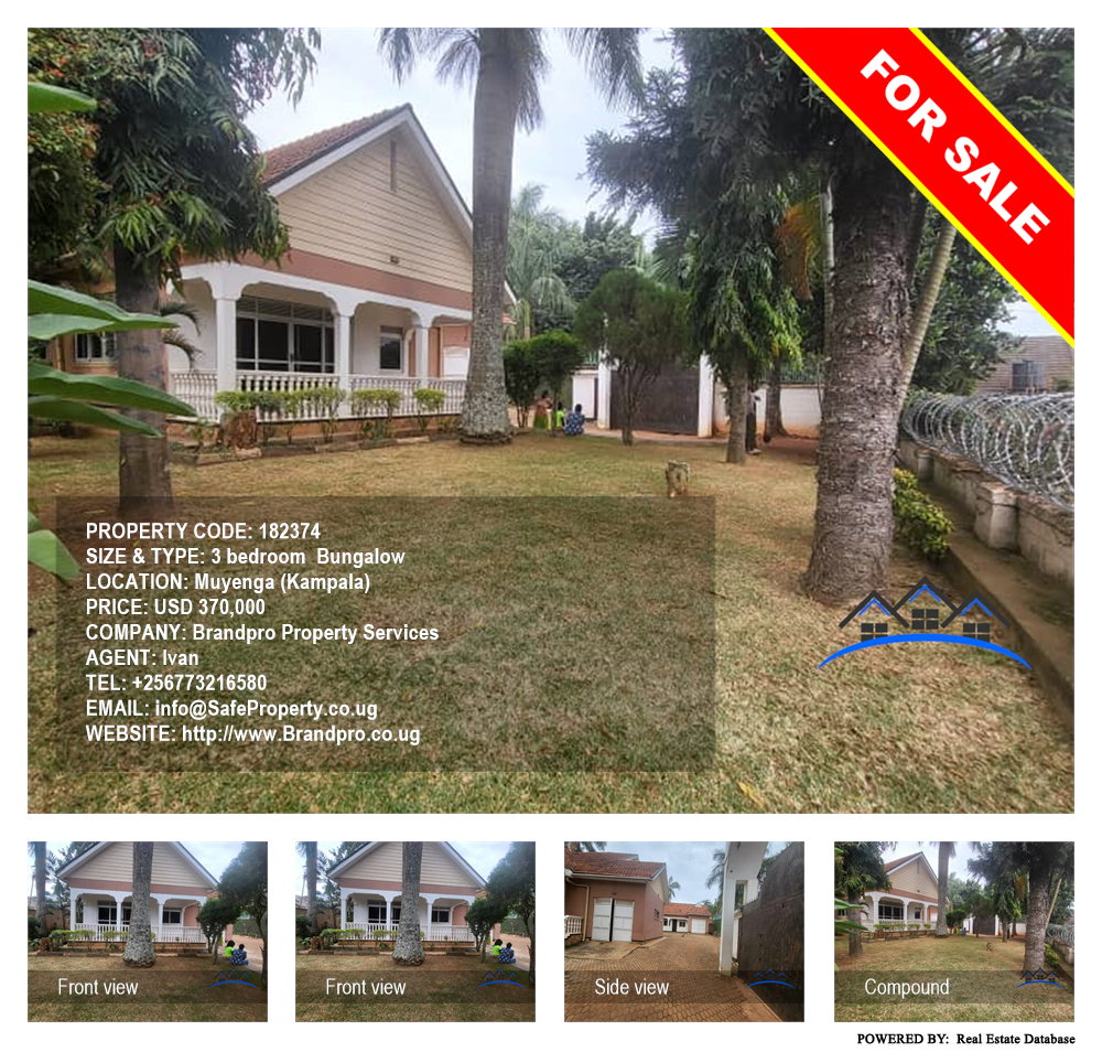 3 bedroom Bungalow  for sale in Muyenga Kampala Uganda, code: 182374