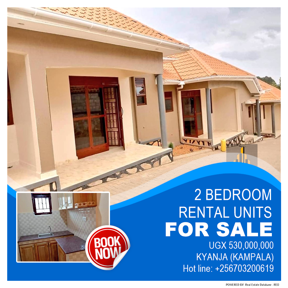 2 bedroom Rental units  for sale in Kyanja Kampala Uganda, code: 182410